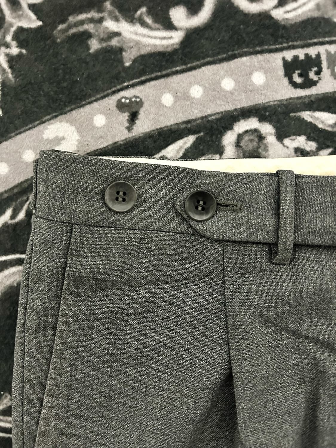 Rota 이태리 버진 라나울 카브라 슬랙스 46사이즈 상품이미지4