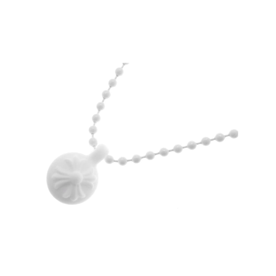 [OS] 크롬하츠 실리크롬 크로스볼 펜던트 화이트 2026 상품이미지3