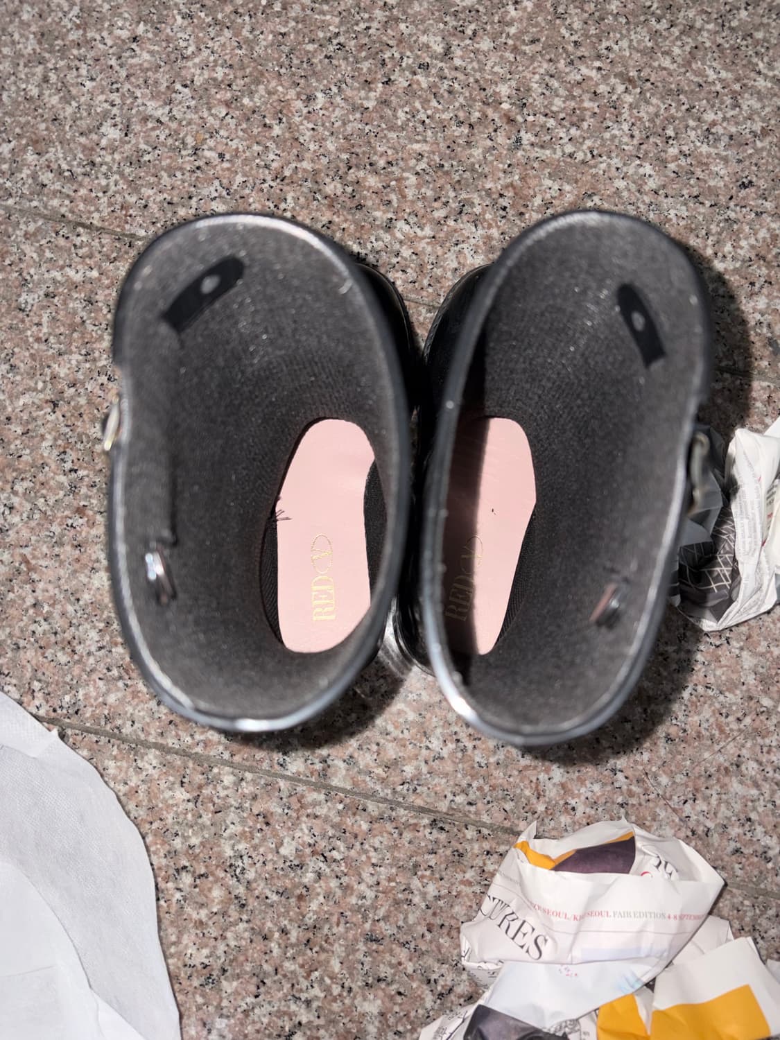 RED VALENTINO ribbon rainboots 상품이미지7