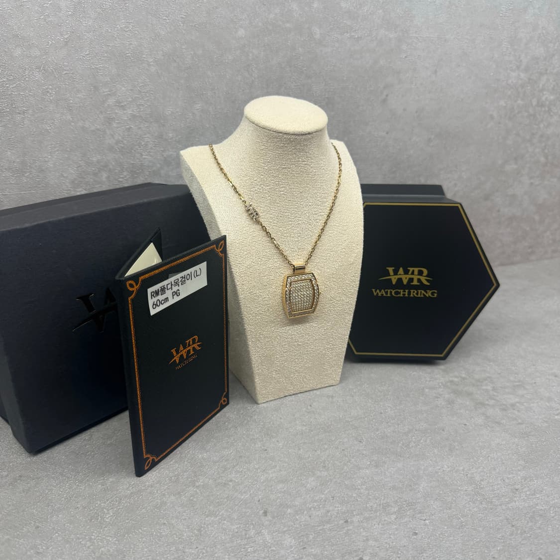 [L사이즈]워치링 리차드밀 풀다이아 상품이미지6