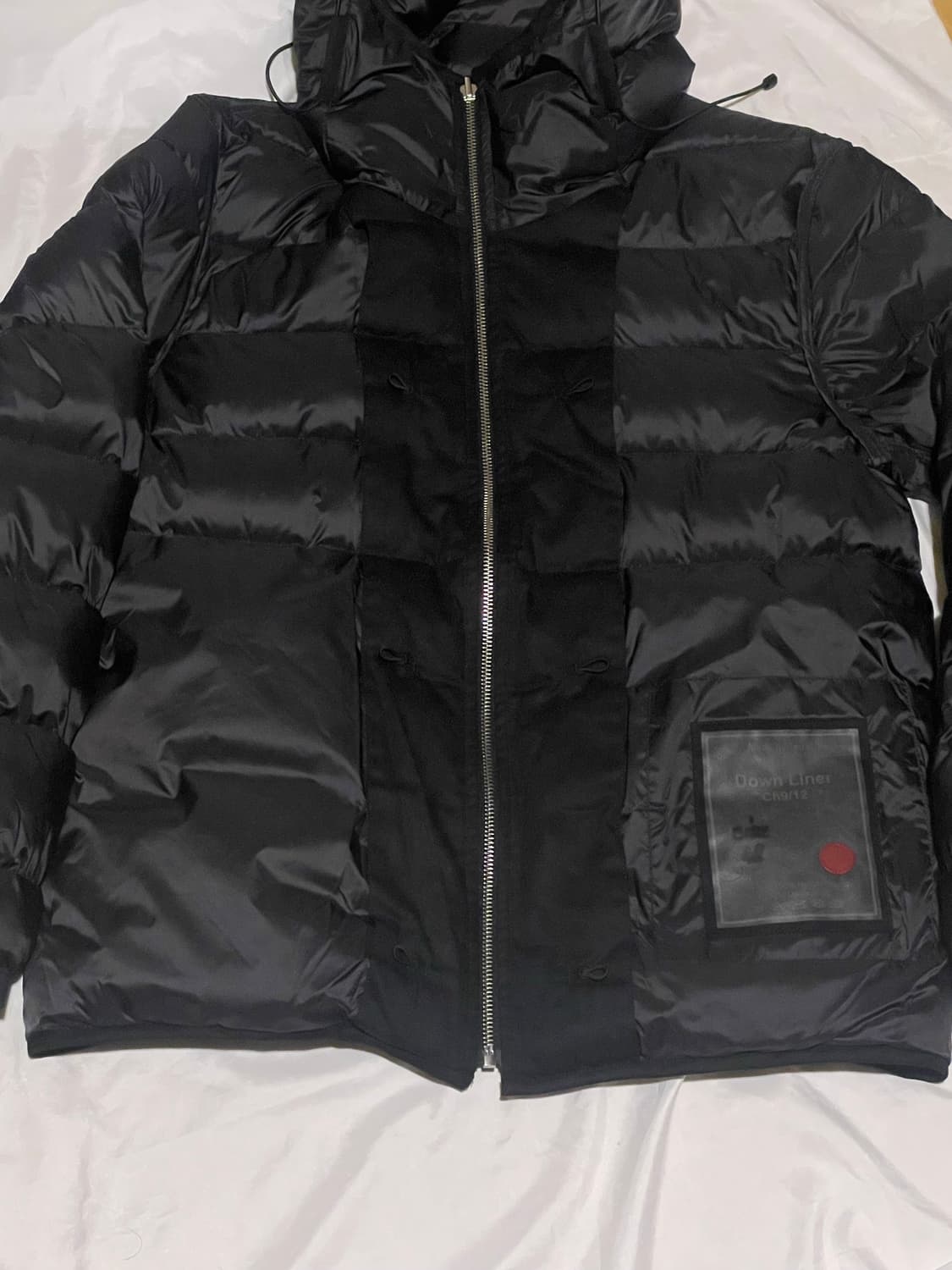 [48] Ten C 다운 라이너 경량패딩 블랙 상품이미지1