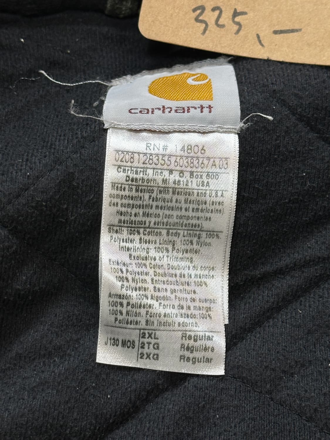 00's OG 칼하트 J130 액티브 자켓 칼하트 MOS 모스그린 상품이미지9