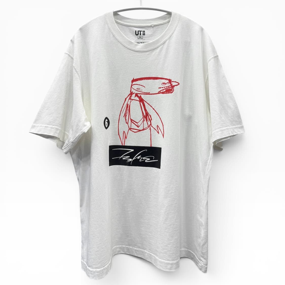 퓨츄라(Futura) x 유니클로 스케치 그래픽 티셔츠, XL 상품이미지1
