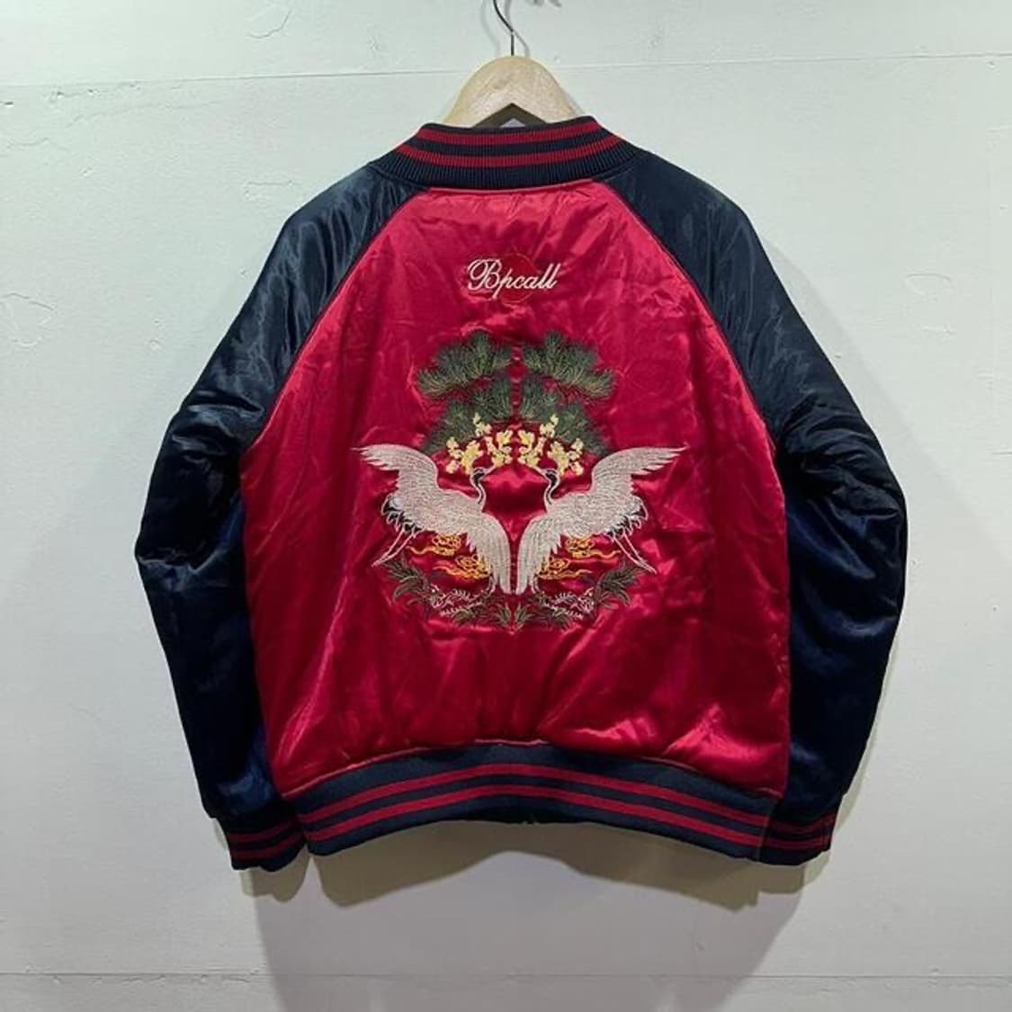 Shriners 제팬 리버시블 자수 새틴 스카쟌 (L) 상품이미지5