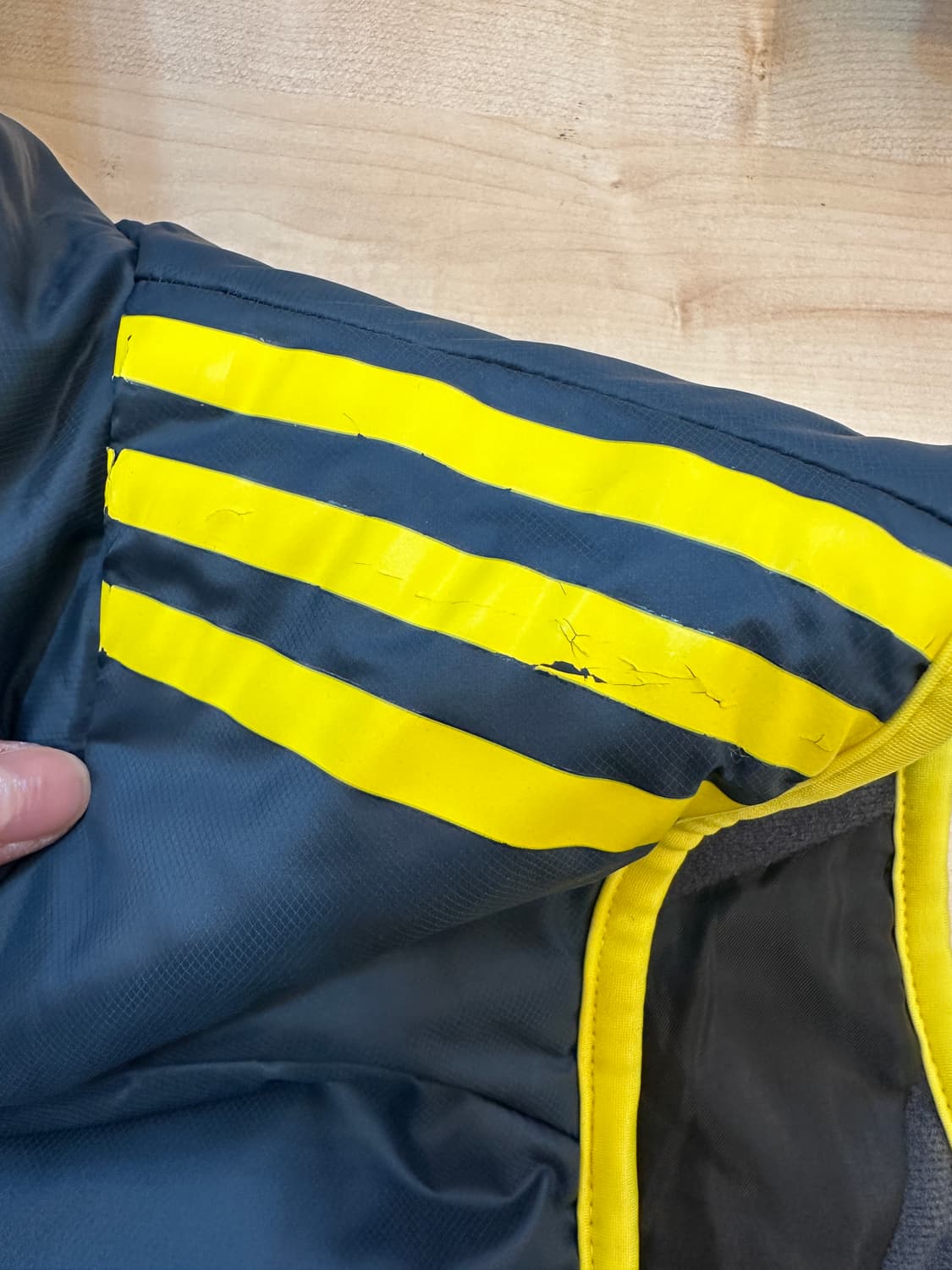 M) 아디다스 재팬 네이비 후드 패딩 조끼 운동복 상품이미지8