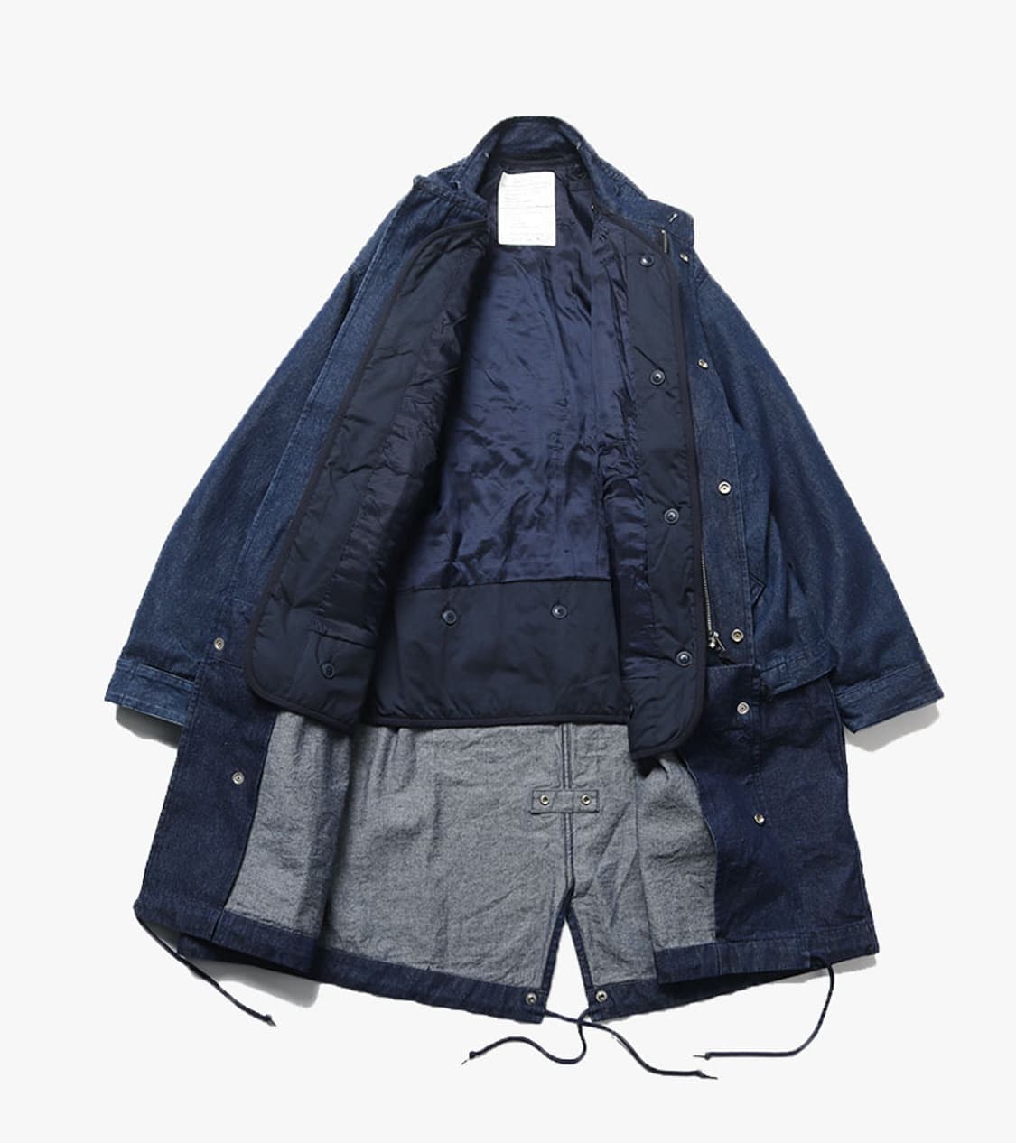 RAGEBLUE - DENIM M65 PARKA (DETACHABLE) 상품이미지6
