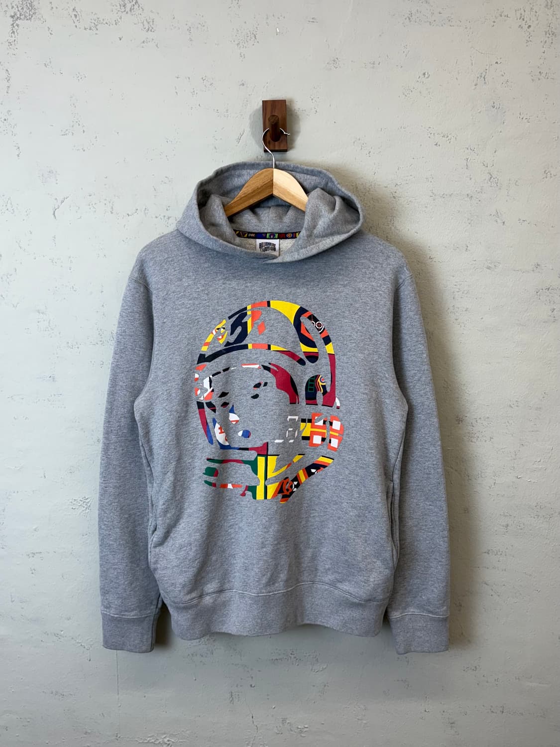 빌리네어보이즈클럽 그레이 후드티 상품이미지1