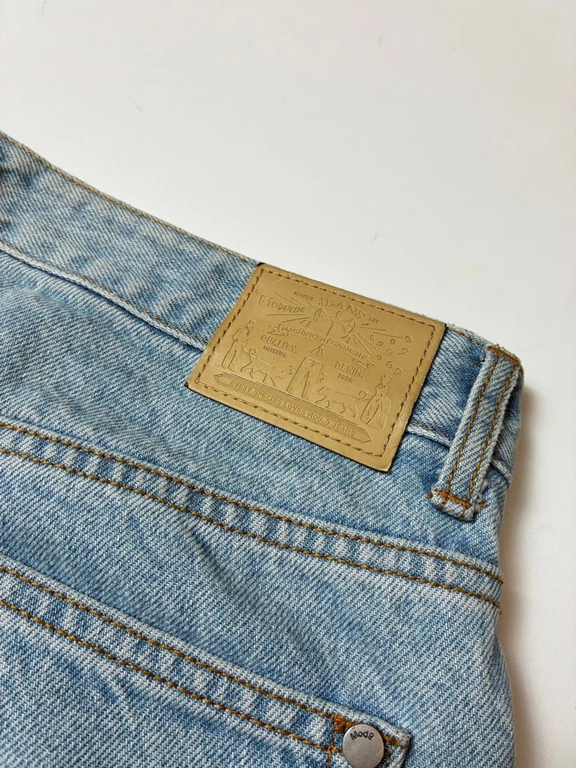 모드나인 Mod9 페이딩 스트레이트 데님 팬츠 PN9148 상품이미지6