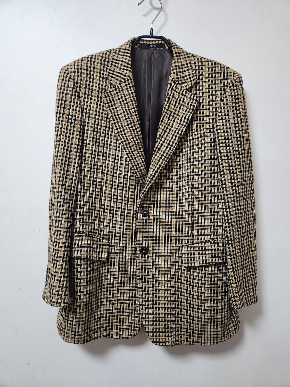 닥스 빈티지 체크자켓 95~100 상품이미지1