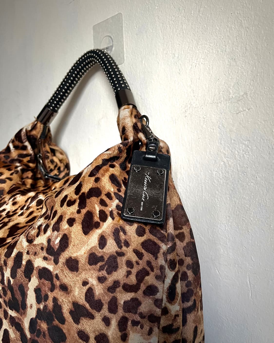 Kenneth Cole Real Calf-Hair Leopard Bag 상품이미지4