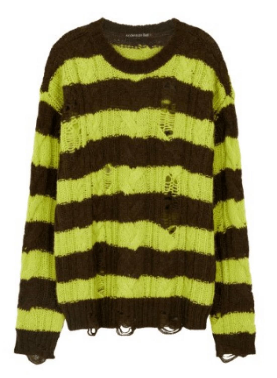 앤더슨벨 디스트로이드 니트 상품이미지1