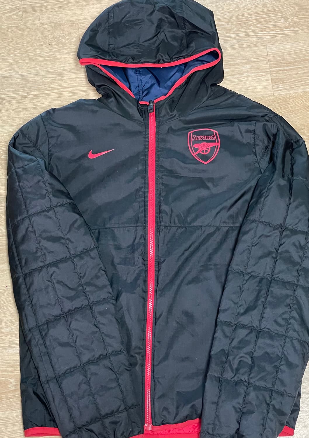 나이키 아스날 리버시블 경량패딩 상품이미지1