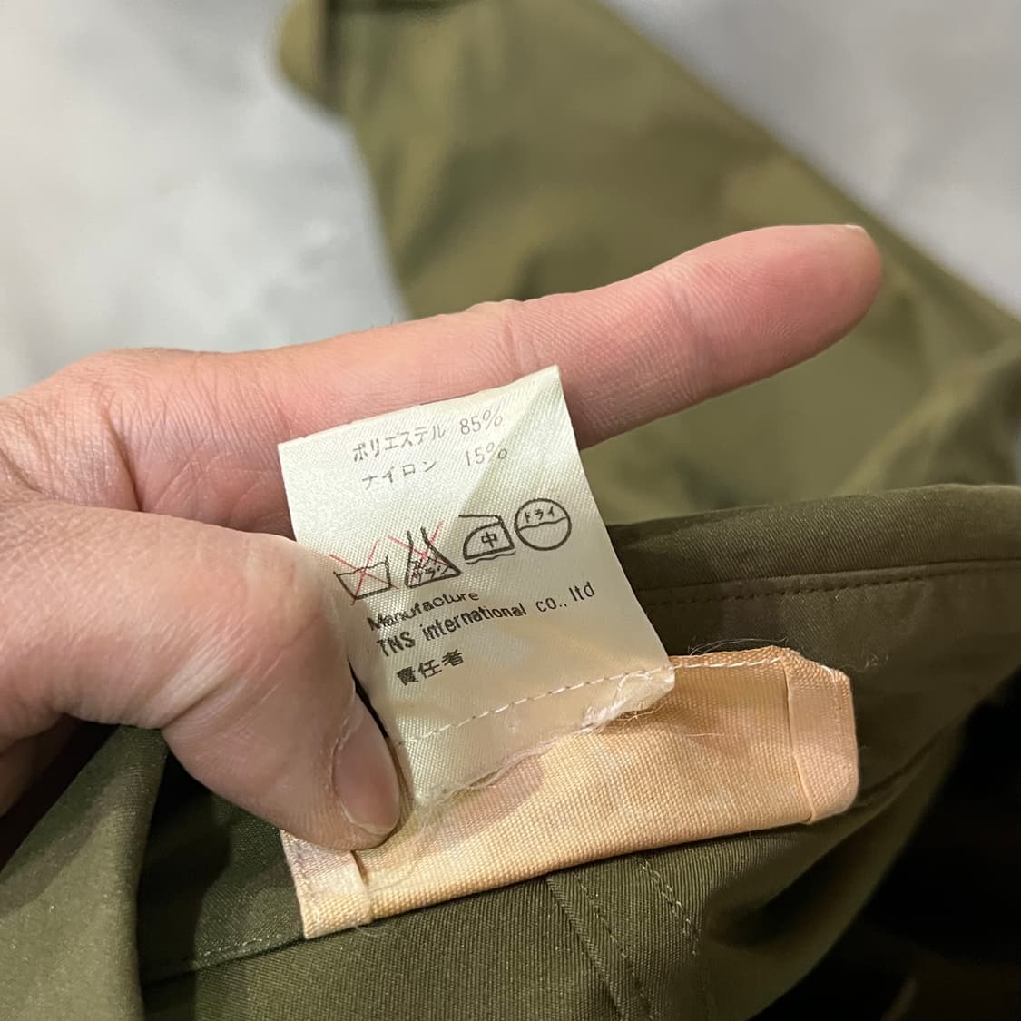  takezo 카키 트렌치 맥코트 y16094 상품이미지9