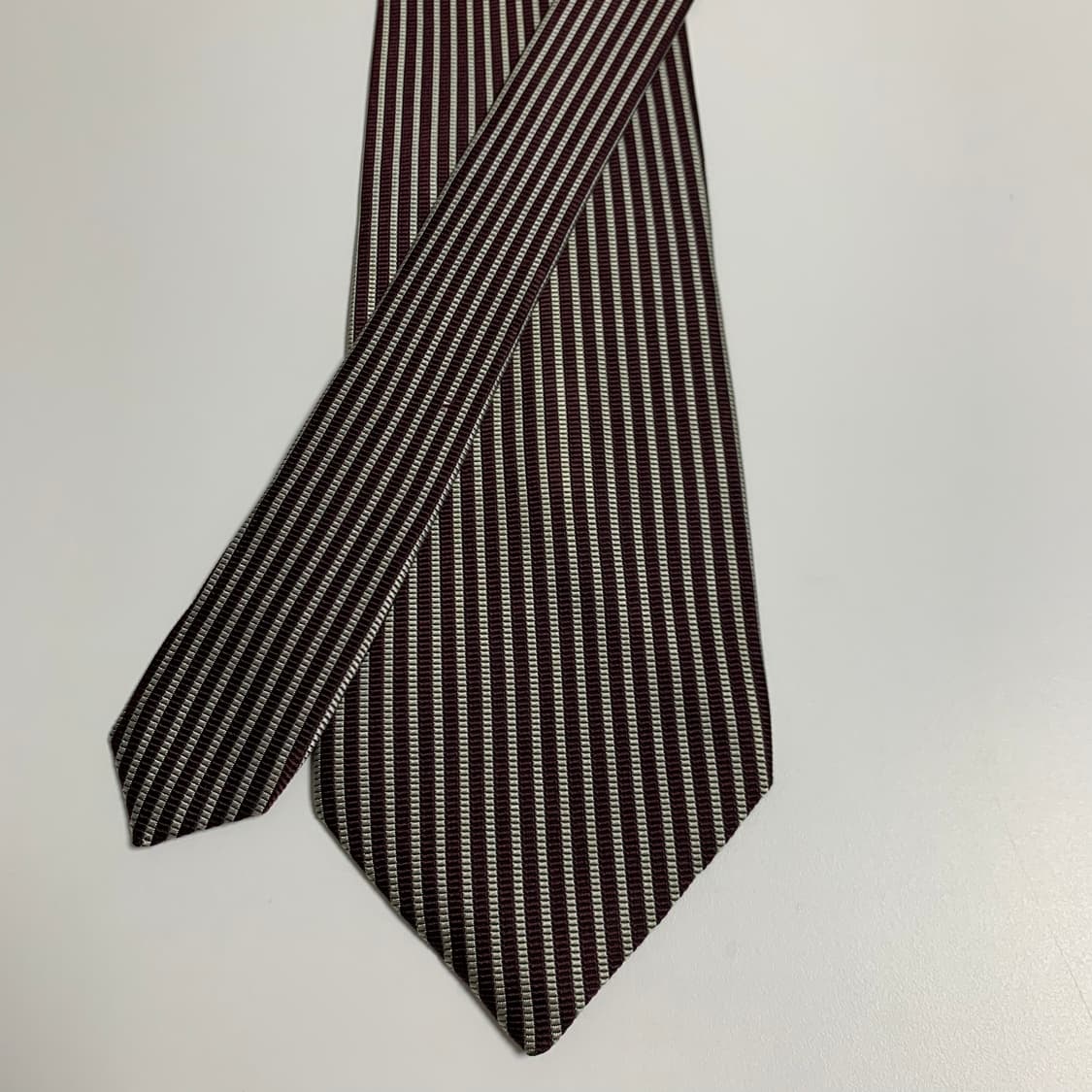 발렌시아가(BALENCIAGA) 스트라이프 100실크 명품넥타이 A+ 상품이미지4