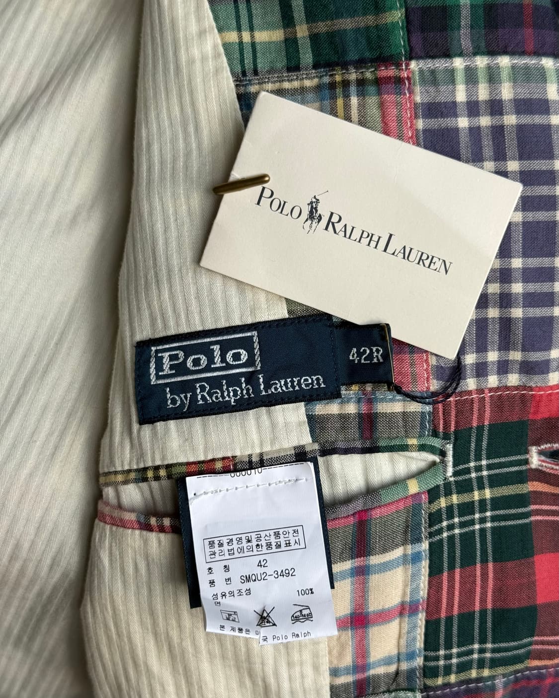 Polo Ralph Lauren madras check patchwork 상품이미지9