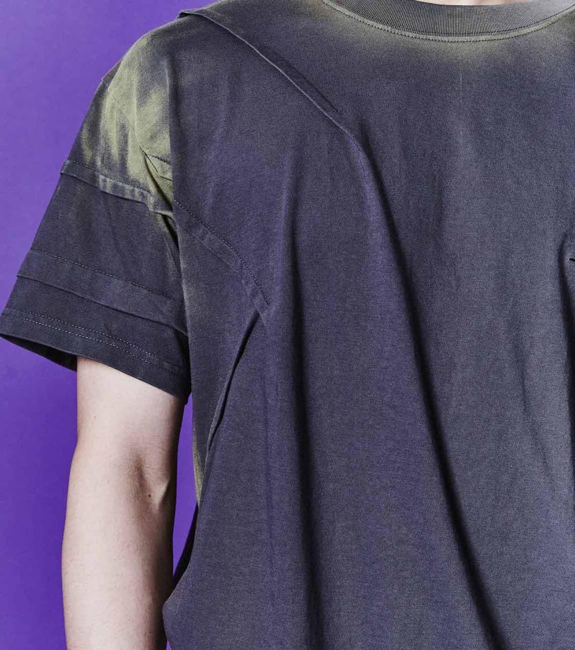 앤더슨벨 초회판 마드로 그라이언트 티셔츠 XL 상품이미지5