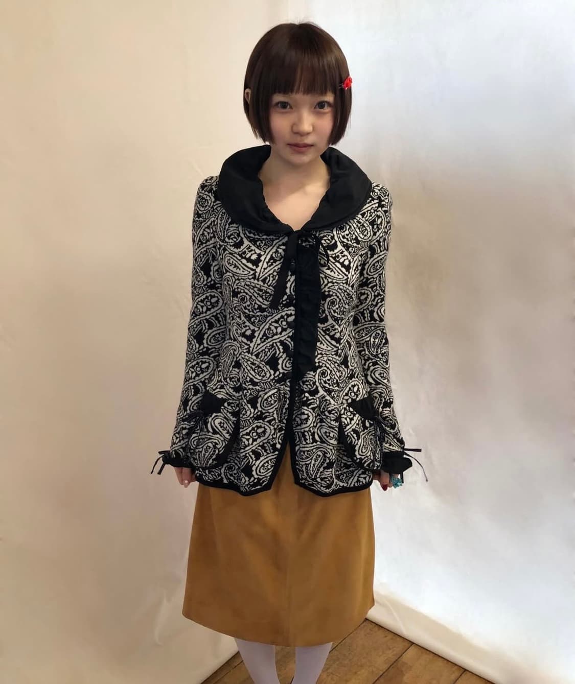 pattern cardigan 상품이미지1