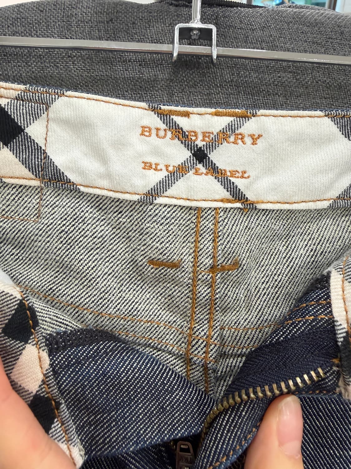 Burberry blue label denim capri 상품이미지5