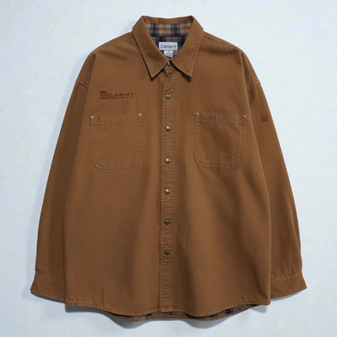 110~115)carhartt 칼하트 워크웨어 셔츠자켓 헤비코튼 상품이미지1