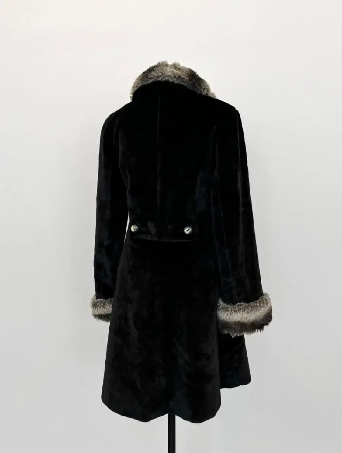 막스마라 스포트막스 에코 퍼 더블 브레스티드 코트 상품이미지2