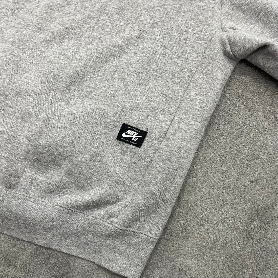 M 나이키 SB 회색 후드티 상품이미지4