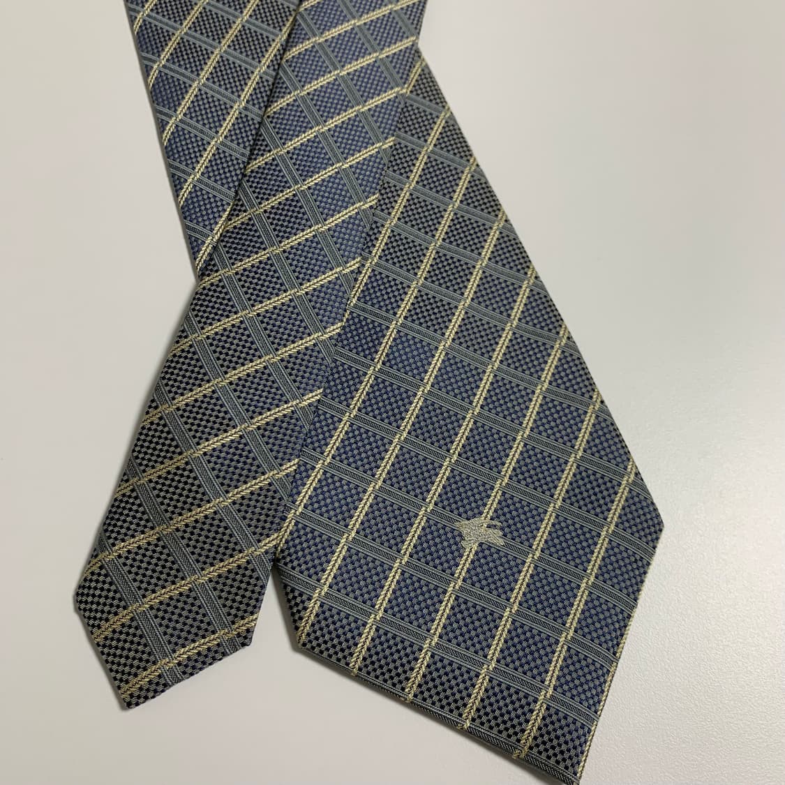 버버리(BURBERRY) 명품 체크넥타이 100실크 A등급 상품이미지4