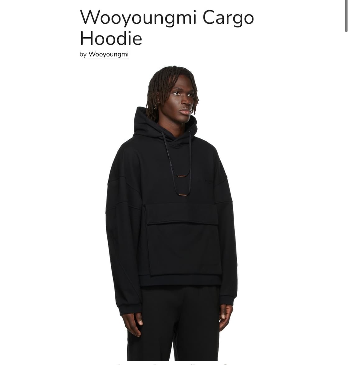 우영미 포켓 카고 후드/46 상품이미지1