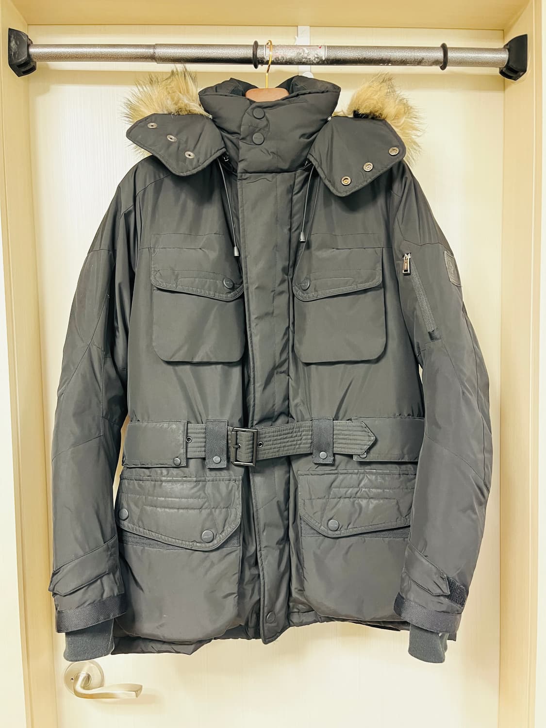 폴로 로버다운 블랙 XS 민트급 상품이미지1