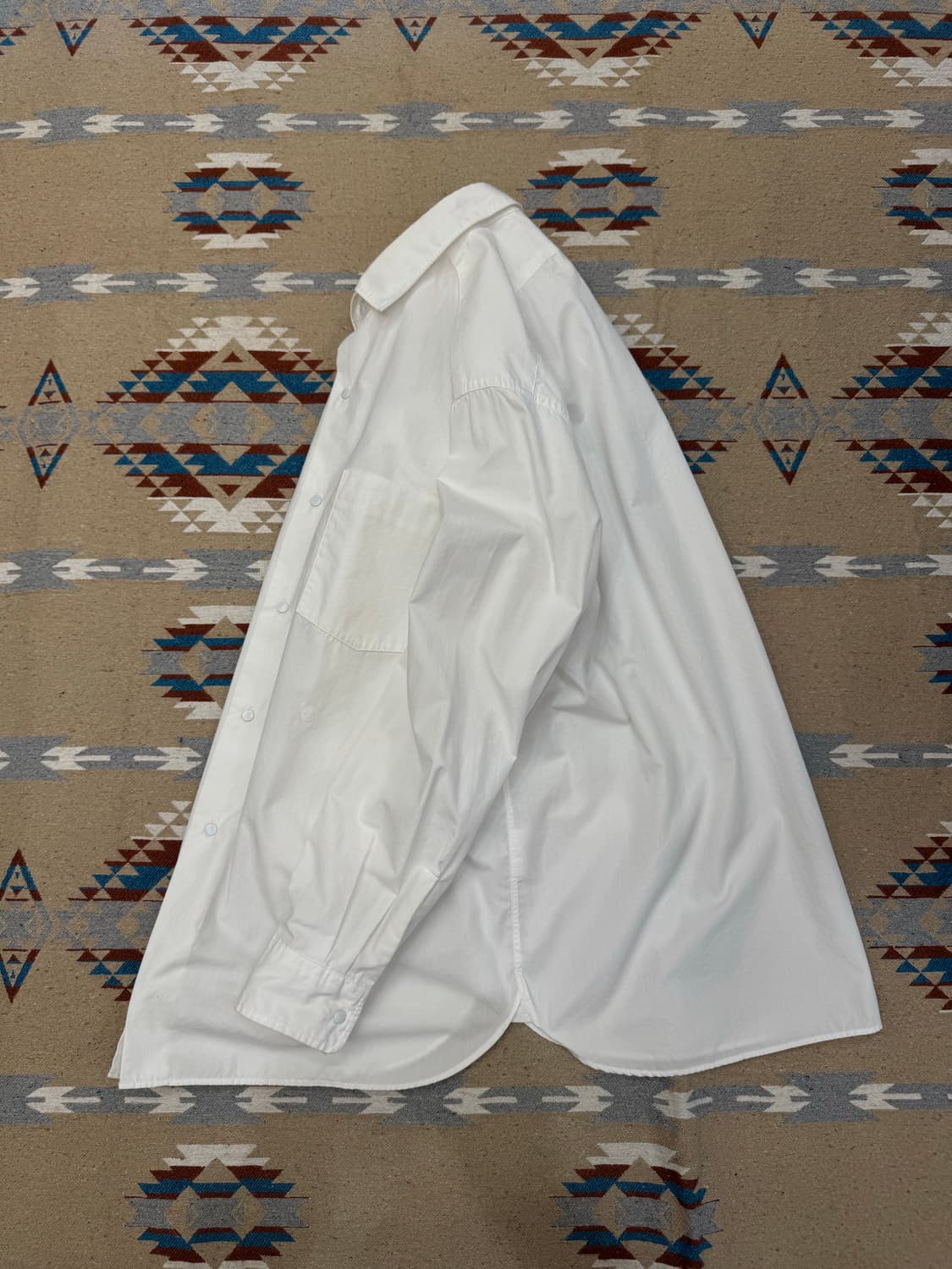 [S][100] 나나미카 윈드 셔츠 화이트  상품이미지8