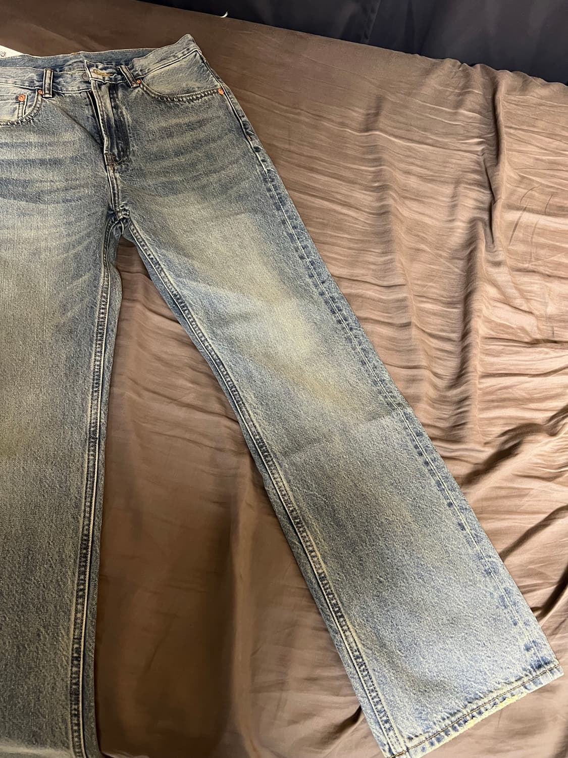 MBBCAR 세미부츠컷 연청데님 28 새제품 상품이미지2