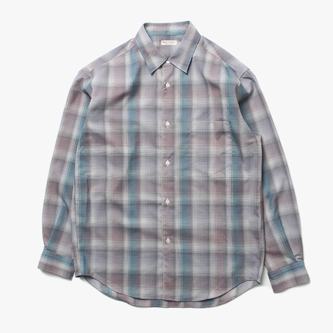  (새상품) UNITED ARROWS "Check Shirts" 상품이미지1