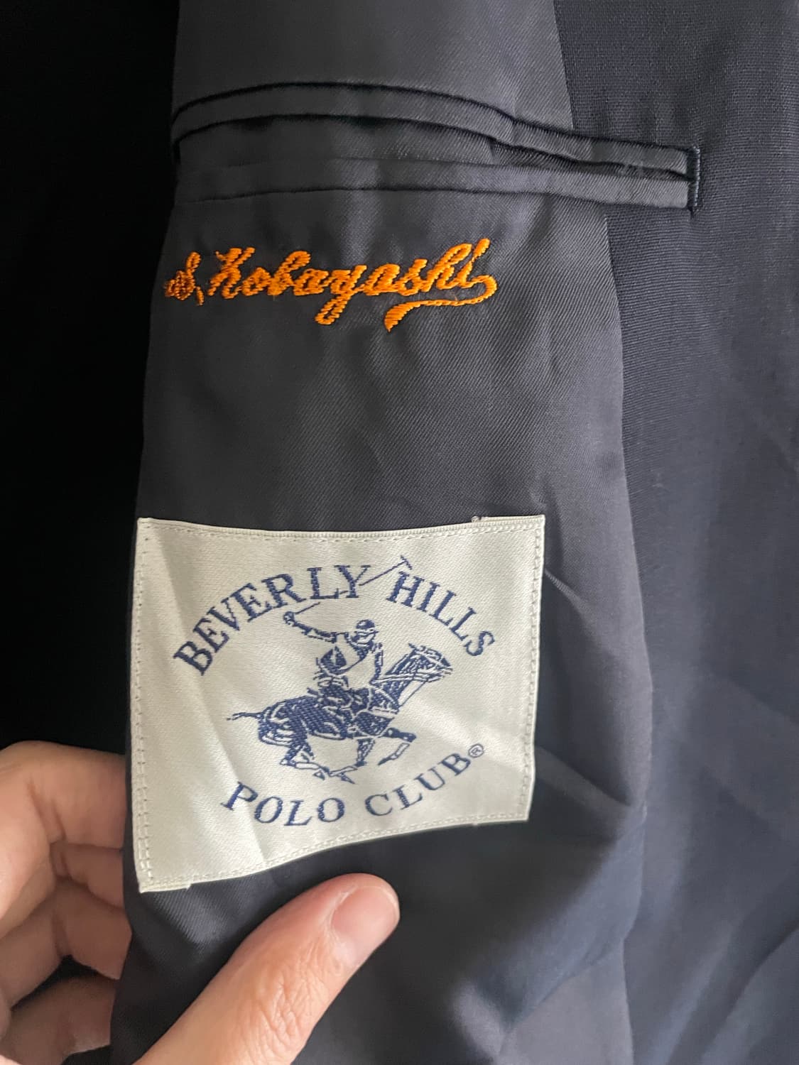 Beverly Hills Polo Club 금장 네이비 블레이저 상품이미지5