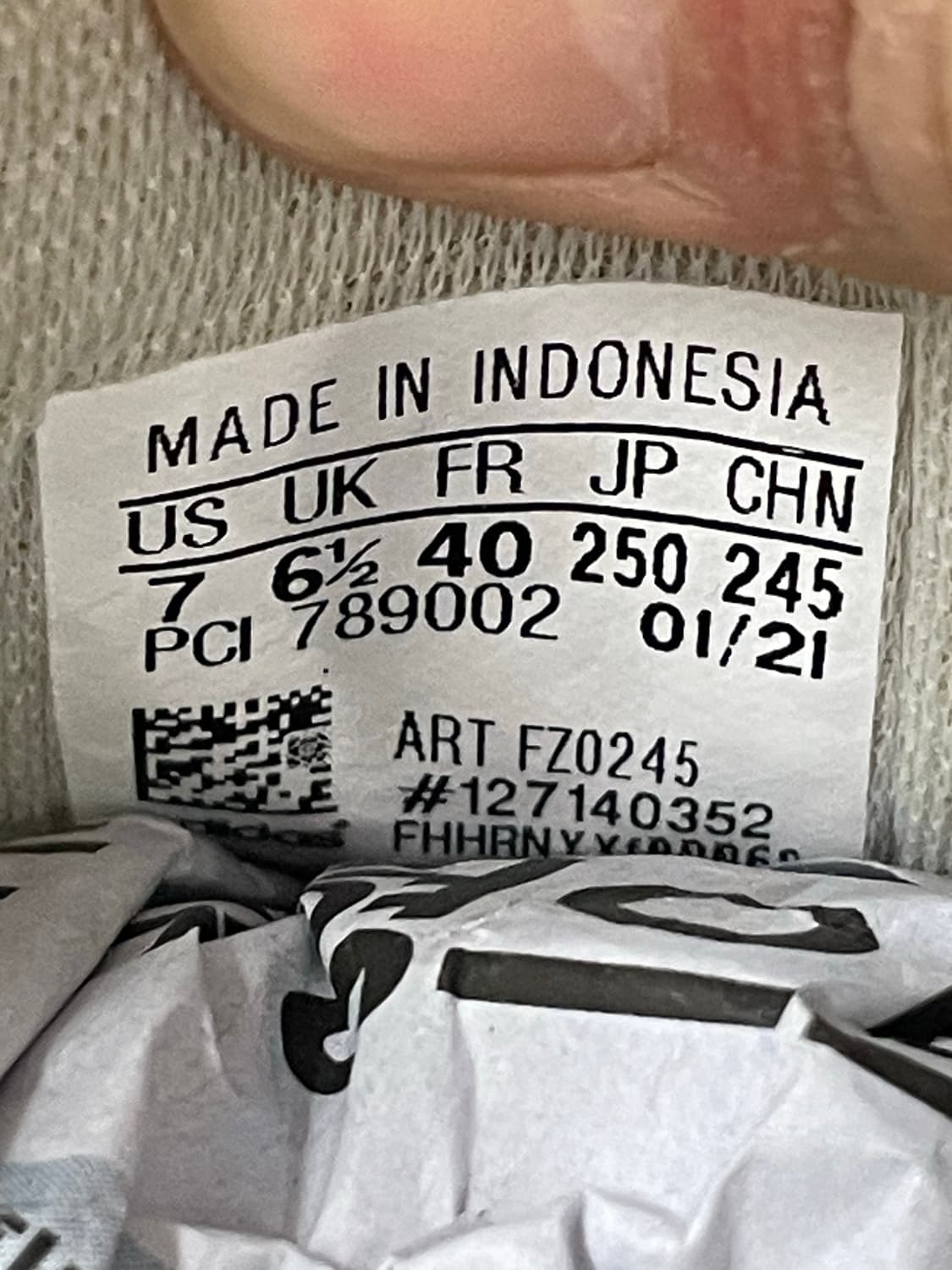 아디다스 슈퍼스타 클리어 화이트 250 상품이미지10