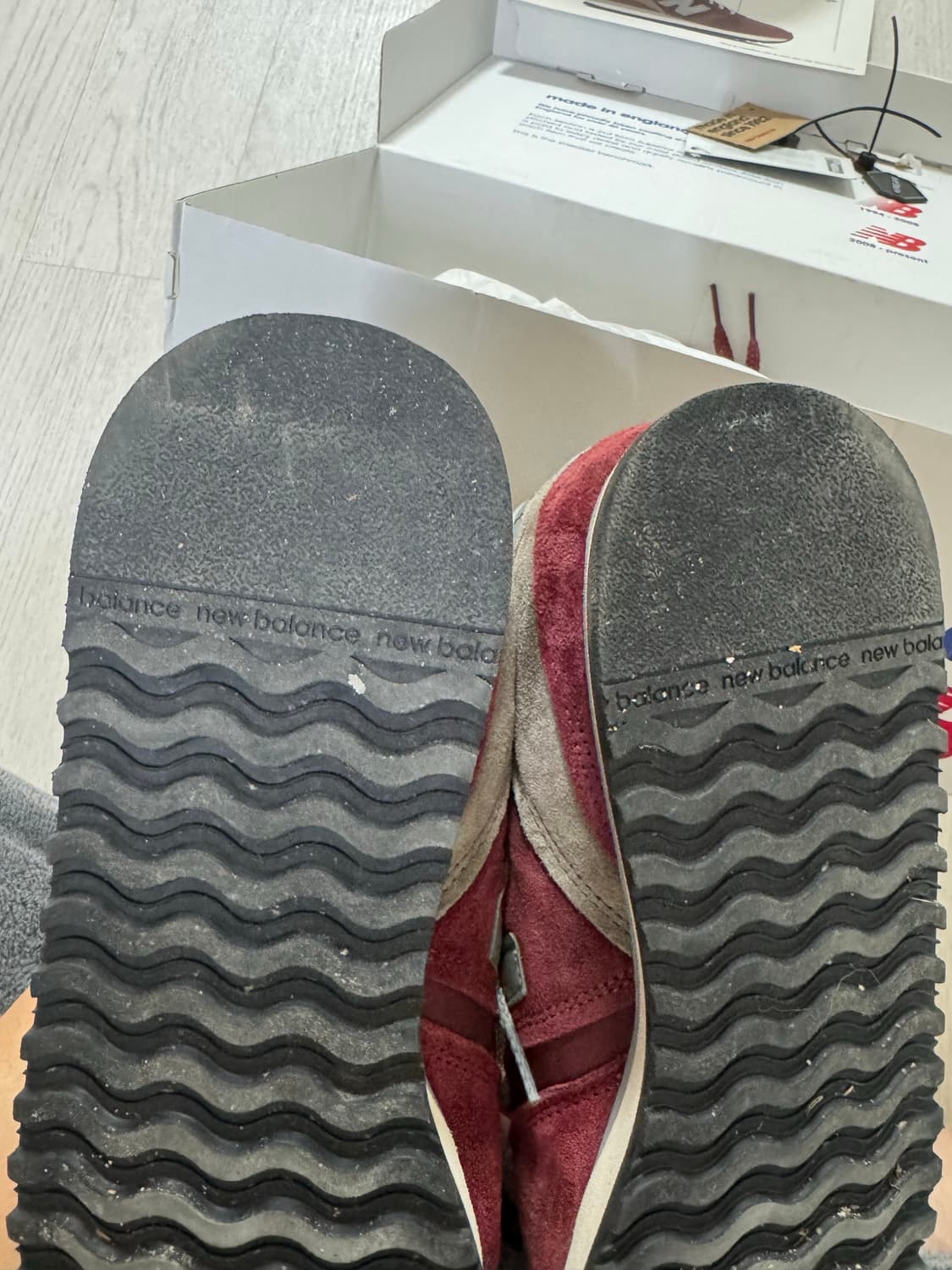 뉴발란스 730 버건디 270사이즈 상품이미지2