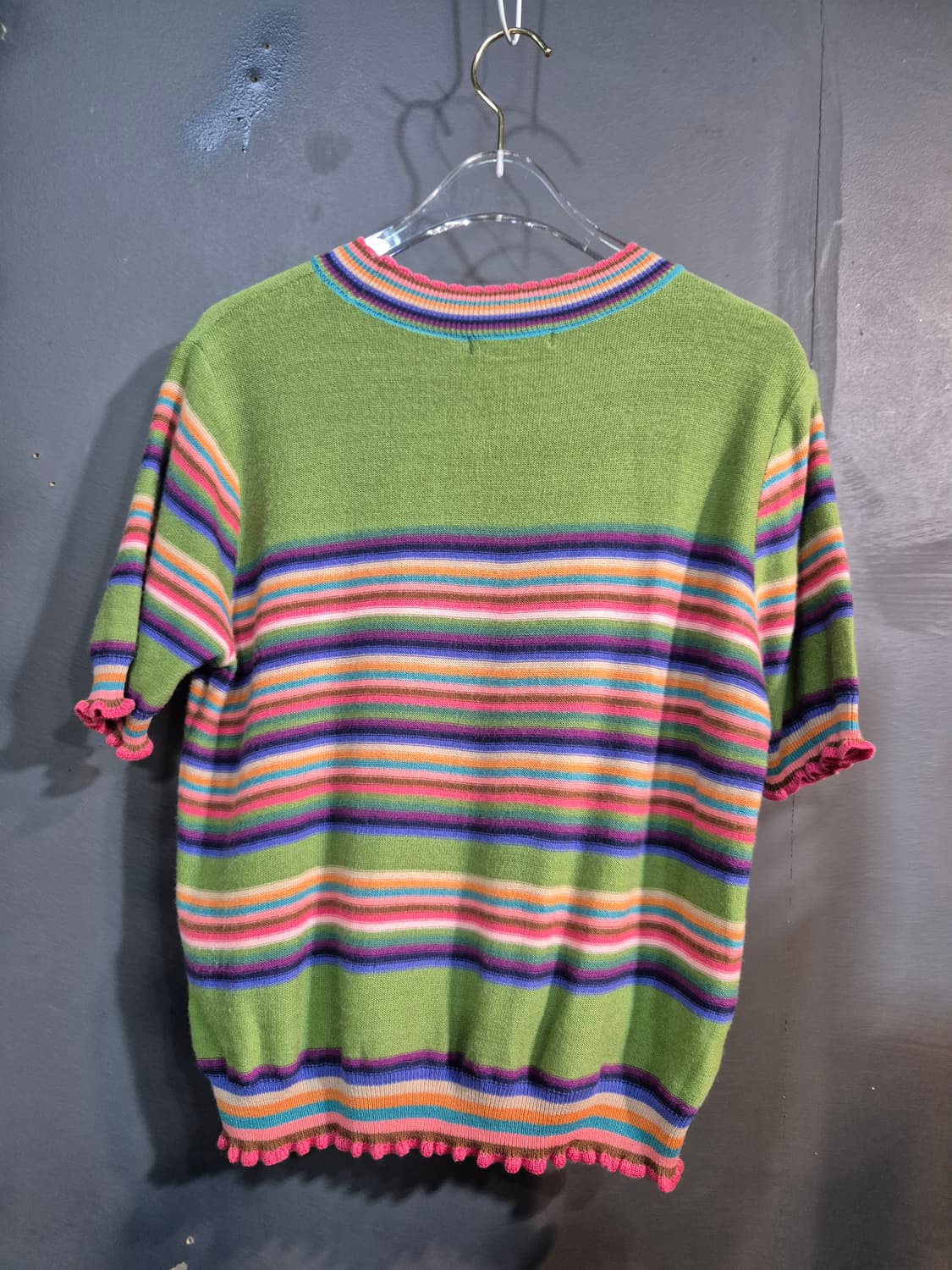 화이트호스 반팔 니트티 66  77 상품이미지2