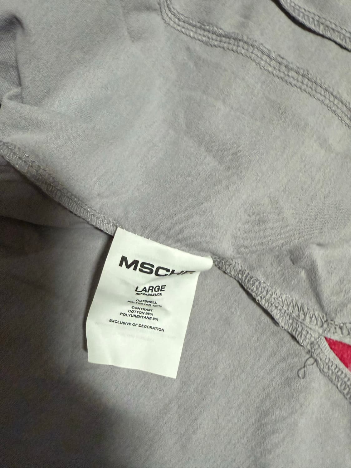 미스치프 모크넥 집업 퍼플그레이 L사이즈 상품이미지4