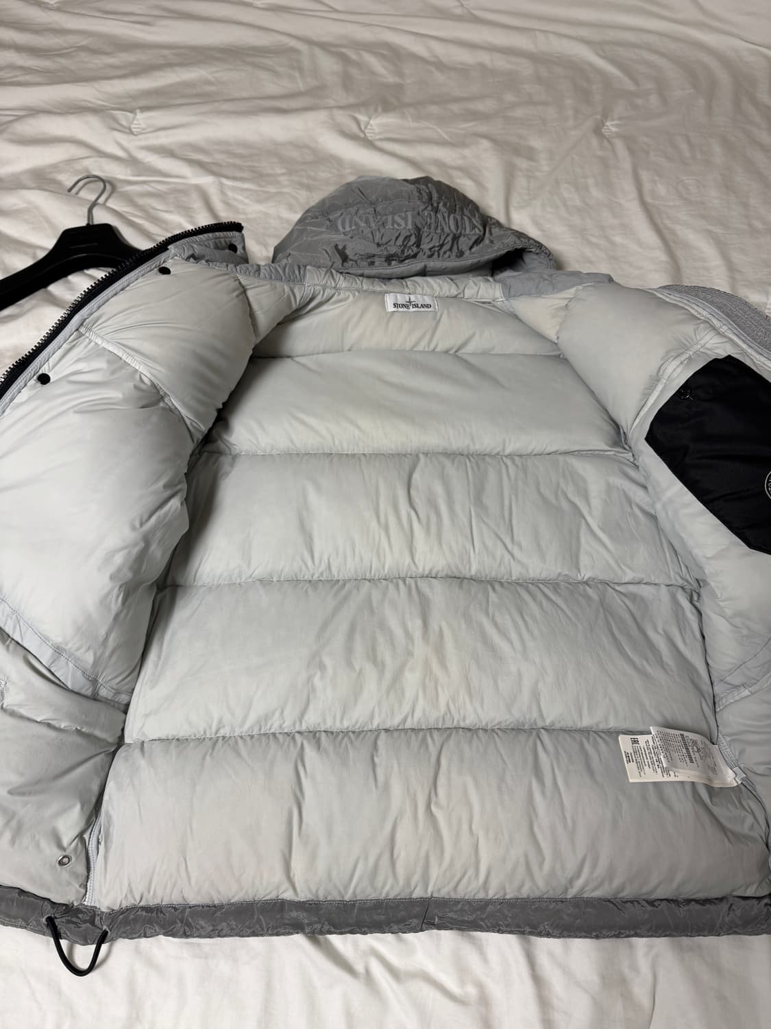 스톤아일랜드 44508 나일론 메탈 점퍼 L사이즈 팝니다 상품이미지6