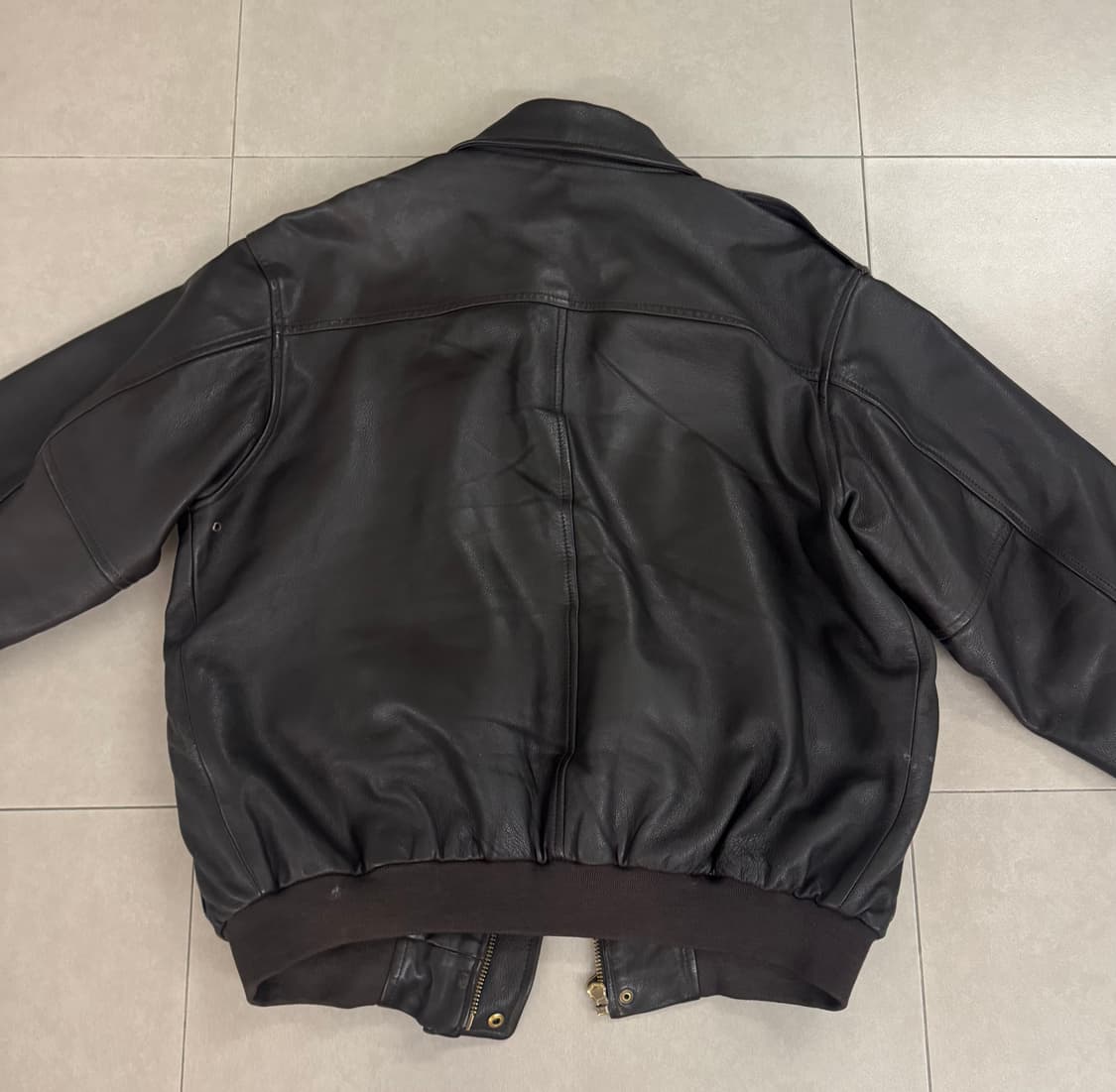 90’s 빈티지 L.L Bean 염소가죽 A2 자켓 XL 상품이미지3