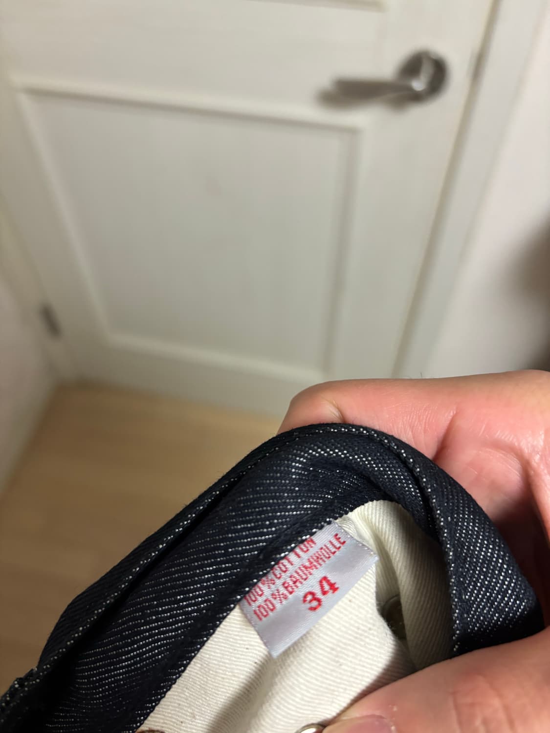 구찌 빈티지 유광 블랙 데님 상품이미지3