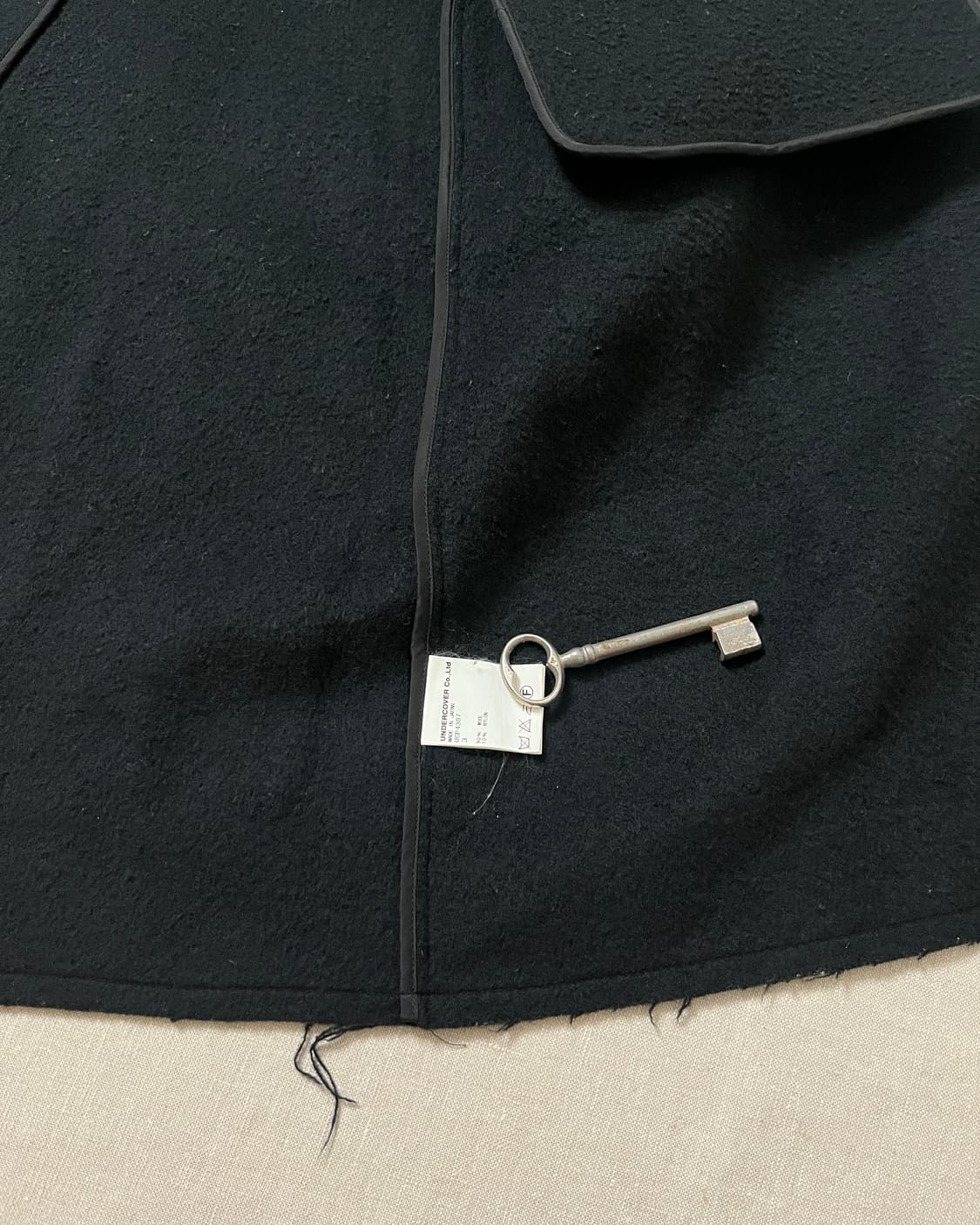 언더커버 15aw 컷오프 더플코트 undercover 상품이미지7