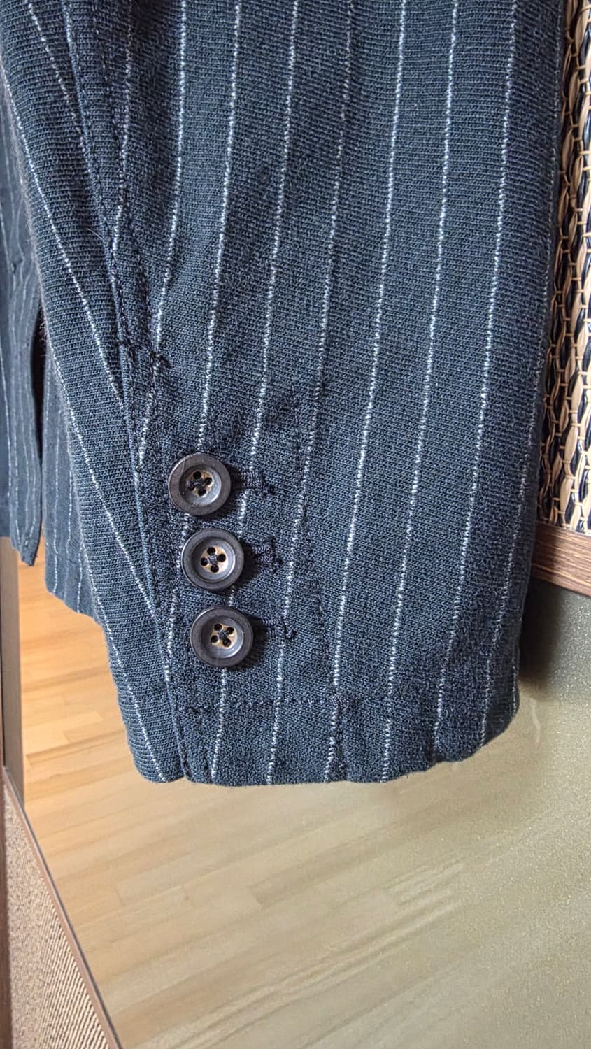 [신동품] 랄프로렌 코튼 스트라이프 블레이저 / 리얼버튼 상품이미지4