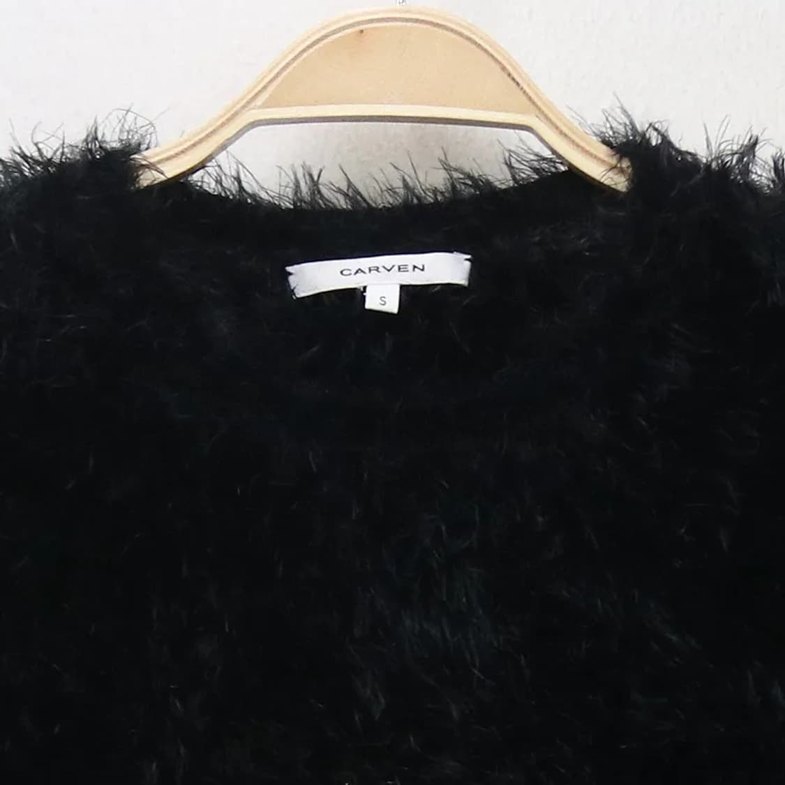 까르벵 크롭 퍼 니트 64448 상품이미지3