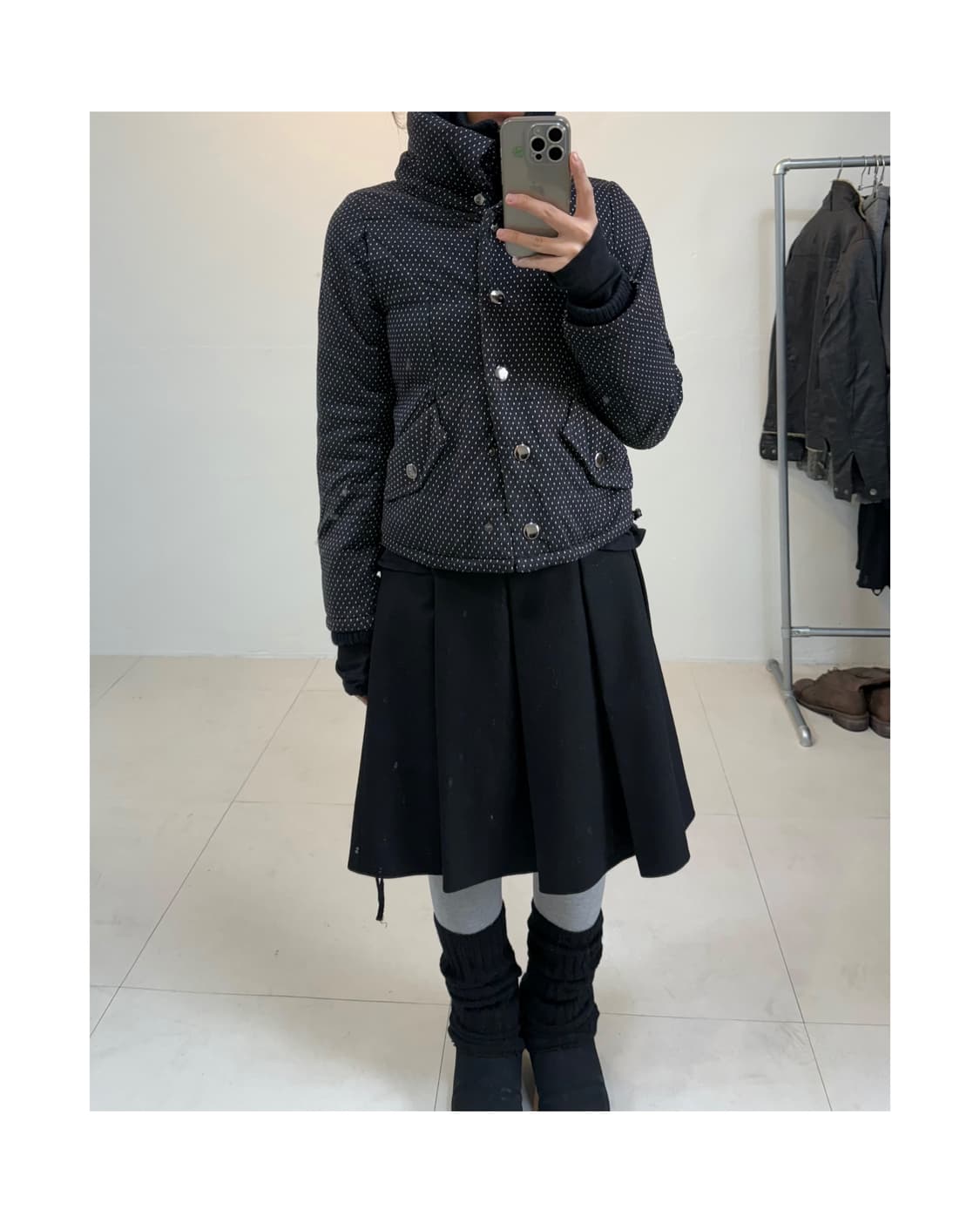 Cecil mcbee 도트 점퍼 상품이미지6