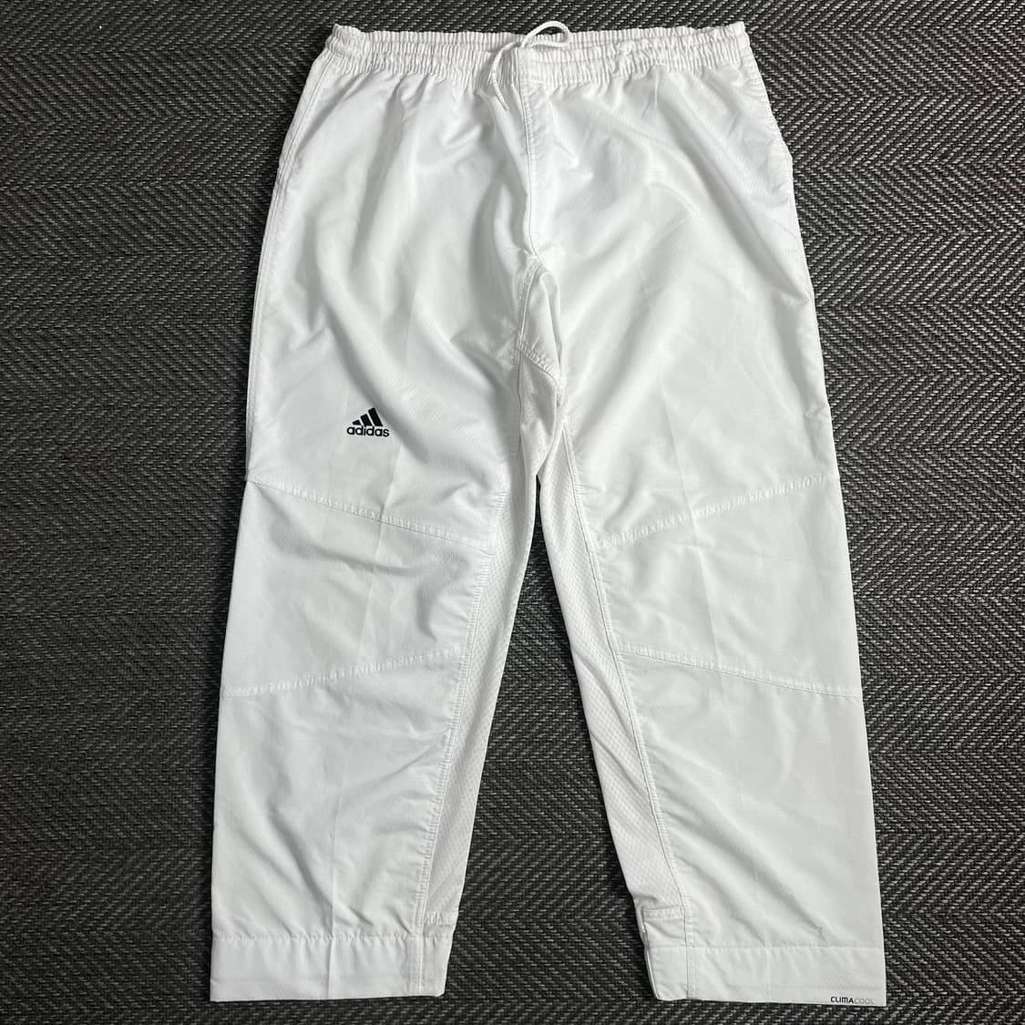 00s 아디다스 올드스쿨 화이트 우븐 트랙 팬츠y 3770 상품이미지2