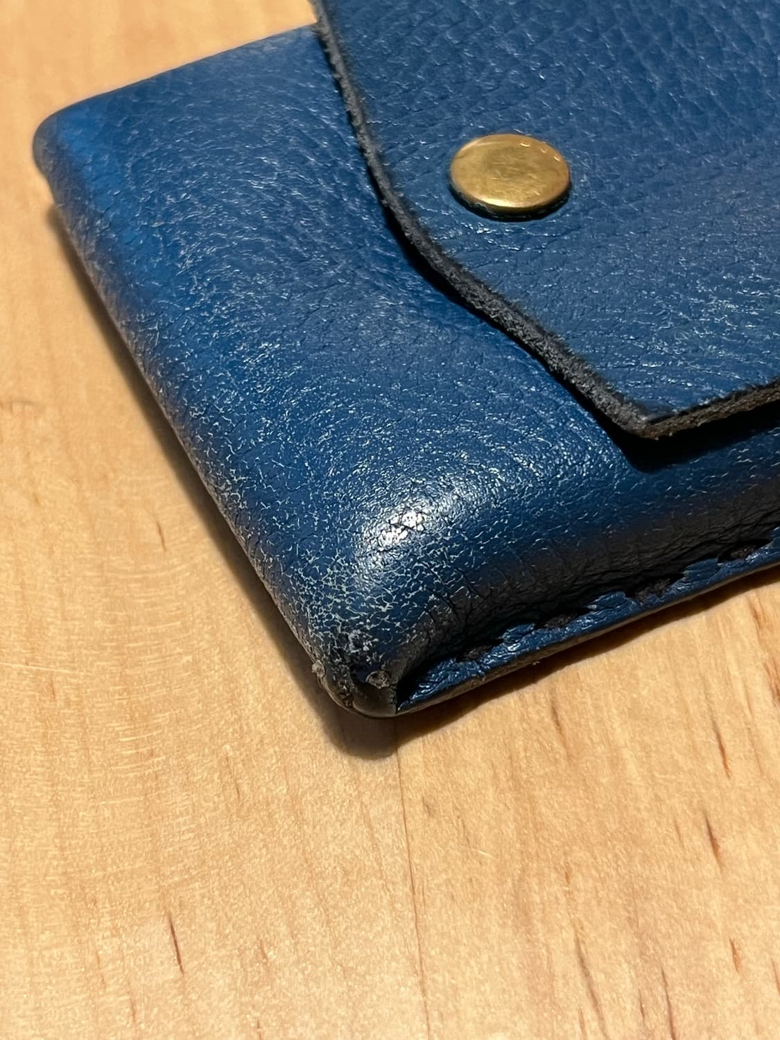 핸드메이드 천연가죽 카드지갑 (한땀한땀 손바느질) 상품이미지5