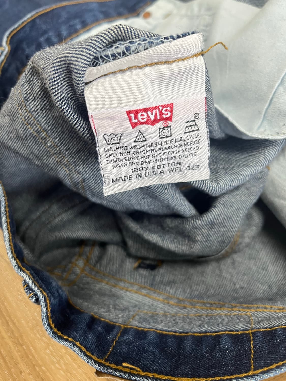 USA 리바이스 501 청바지 33 상품이미지8