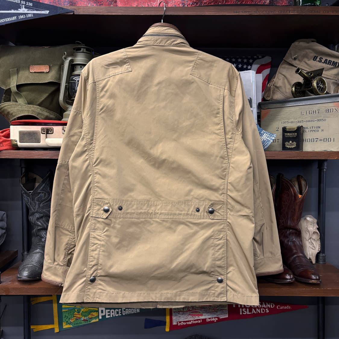 90s 폴로랄프로렌 나일론 사파리 헌팅 필드자켓 N170 상품이미지2