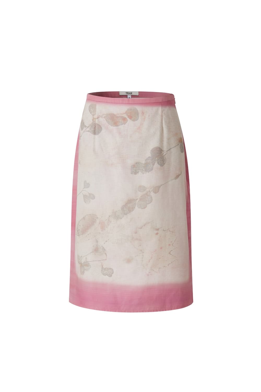 [새상품] teak 티크 스커트 COTTON SKIRT (LEAF PIN 상품이미지1