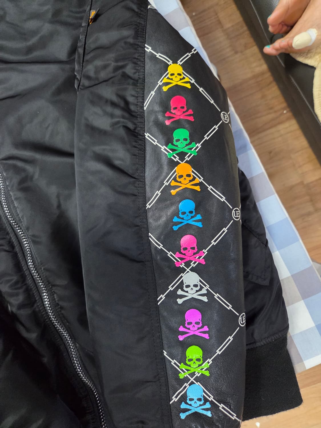 마스터마인드×유니폼 익스페리먼트×알파인더스트리 MA-1  상품이미지2