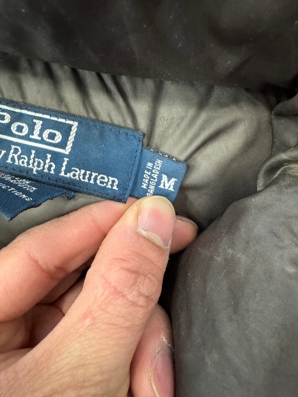 폴로 패딩조끼 M 상품이미지10